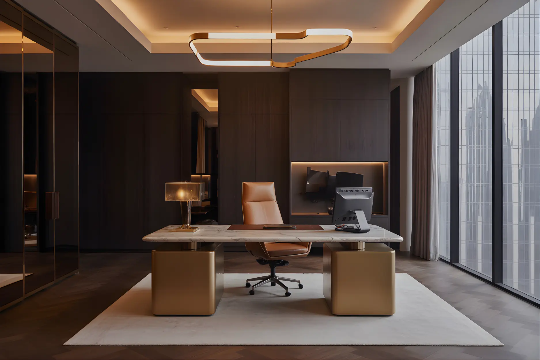 Luxury Modern Workspace