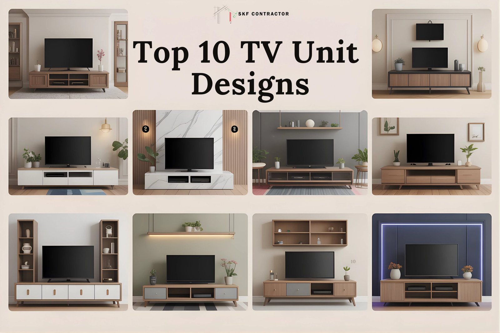 top tv units designs