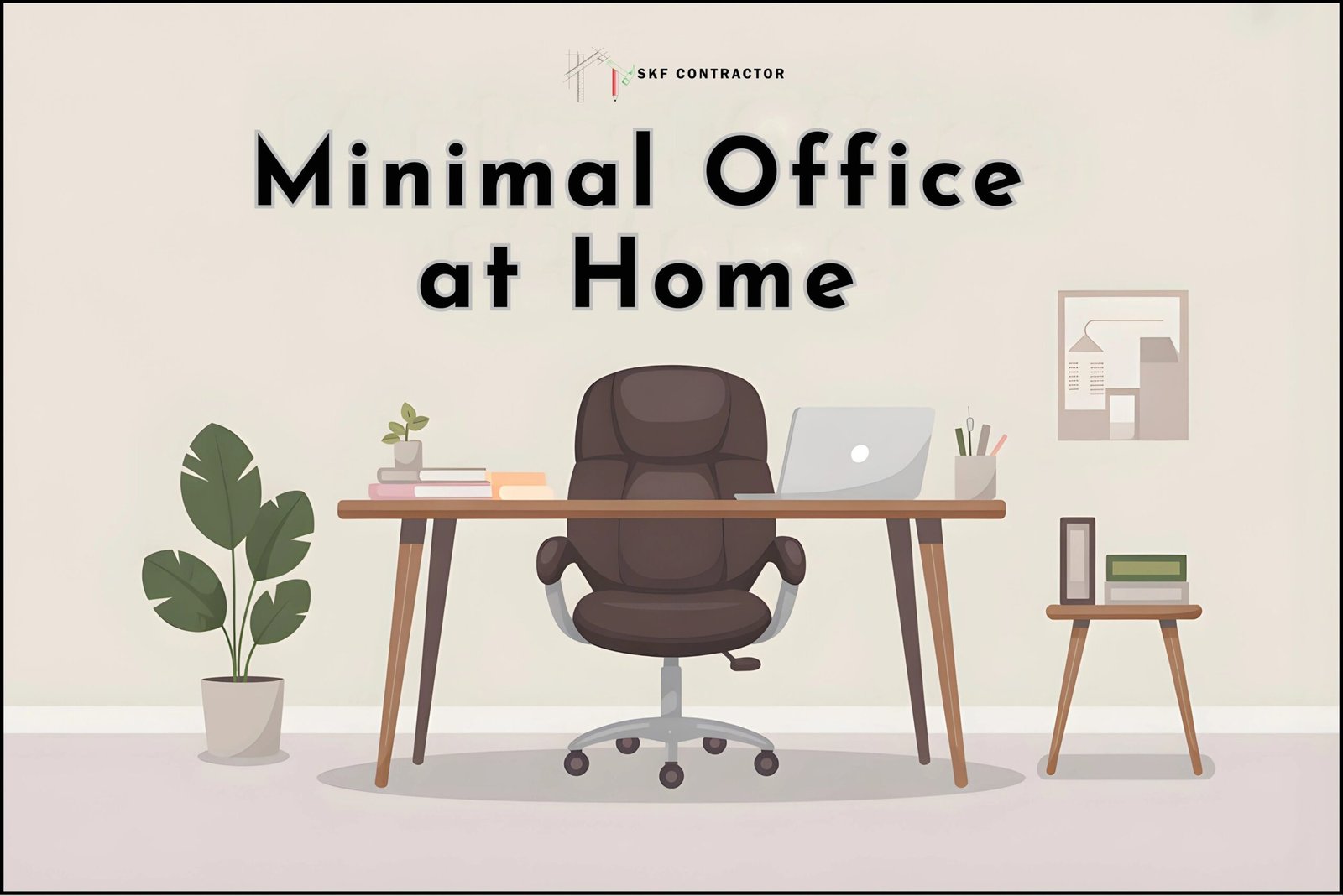 Minimal Office at Home