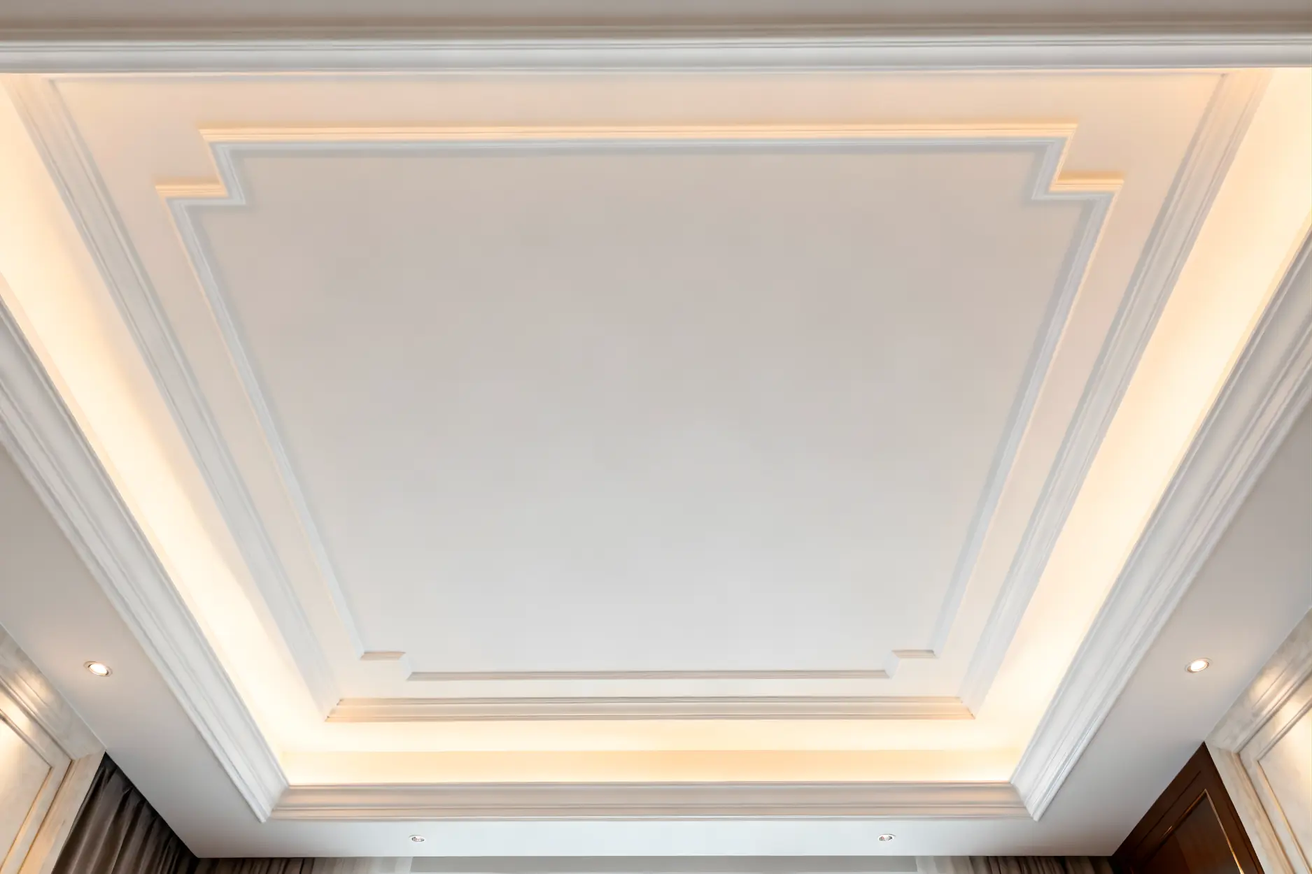 minimalist gymsum ceiling