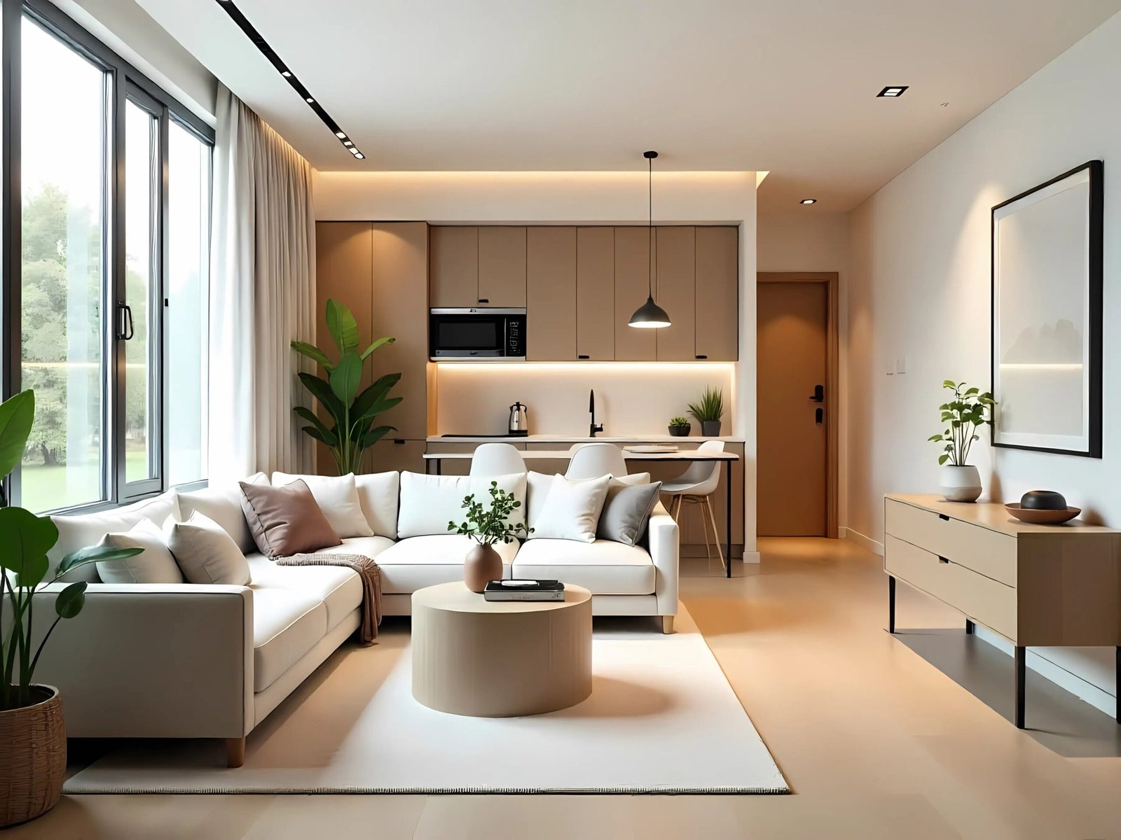 modern apartment interior