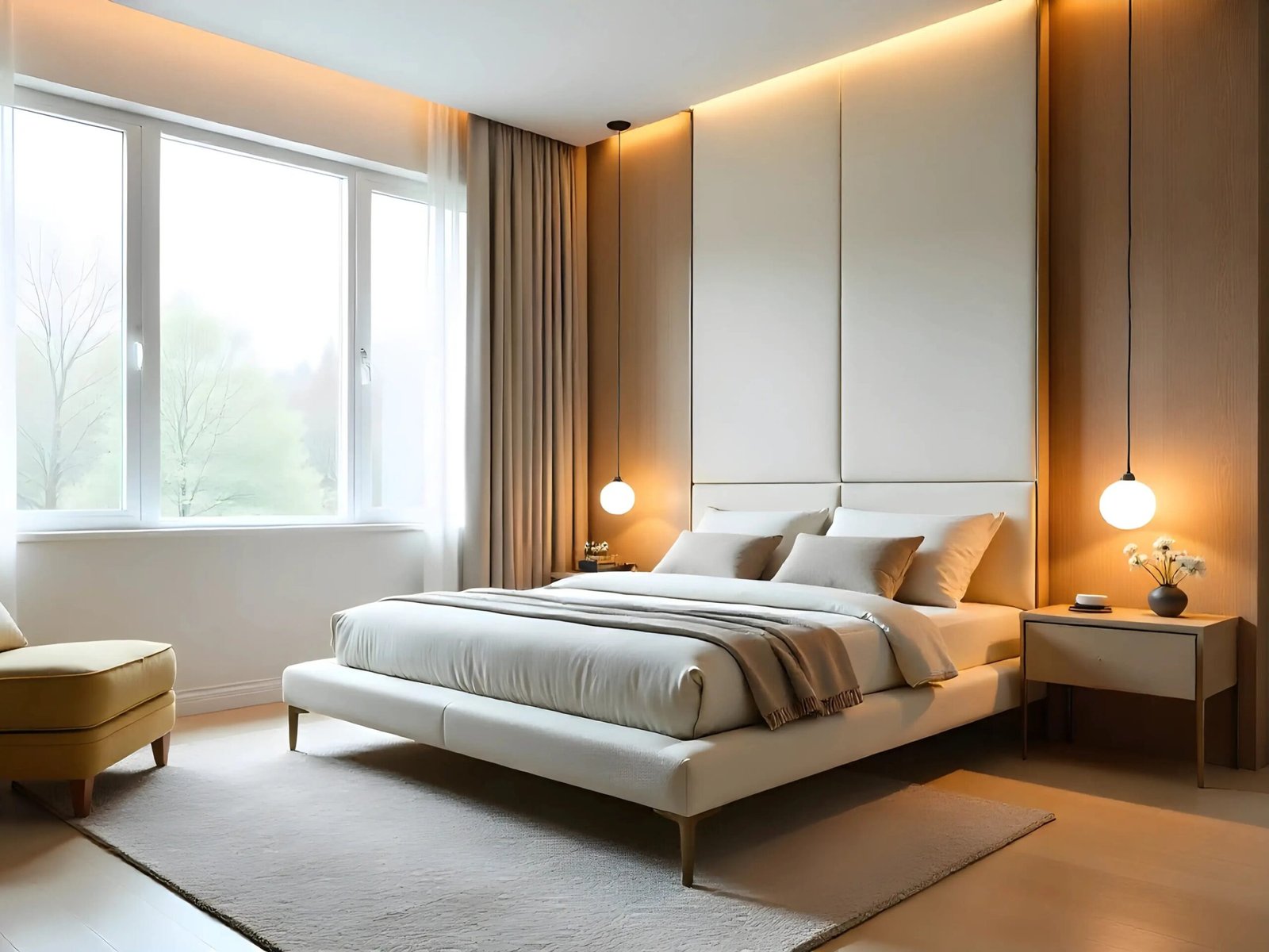 modern bedroom interior design