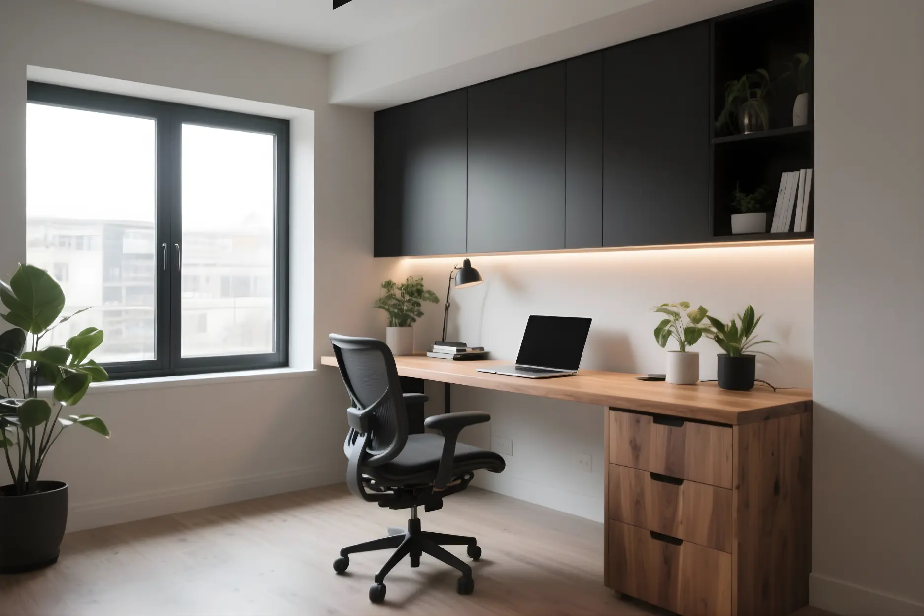 Modern Minimalist Home Office