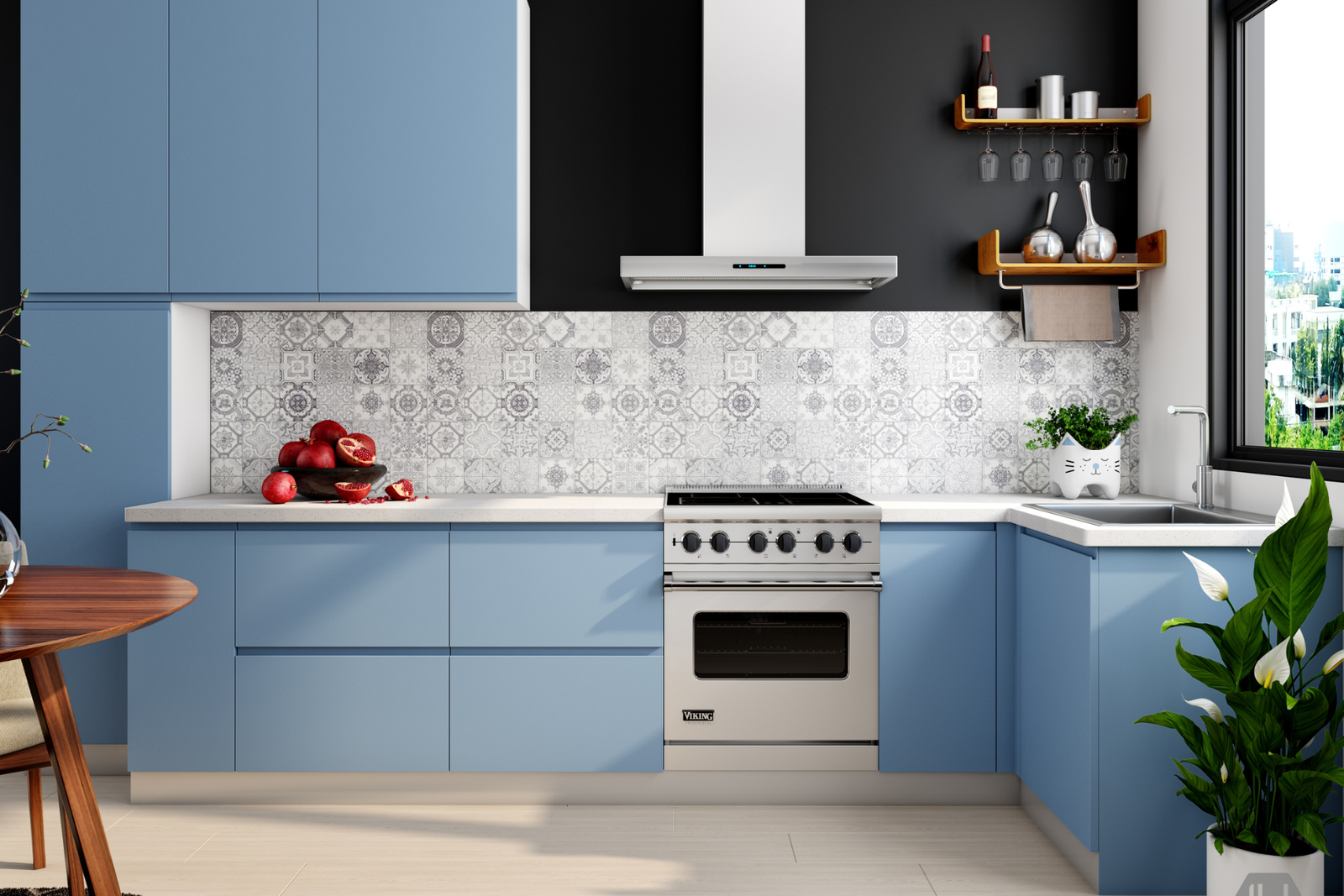 L-Shaped Kitchen Design
