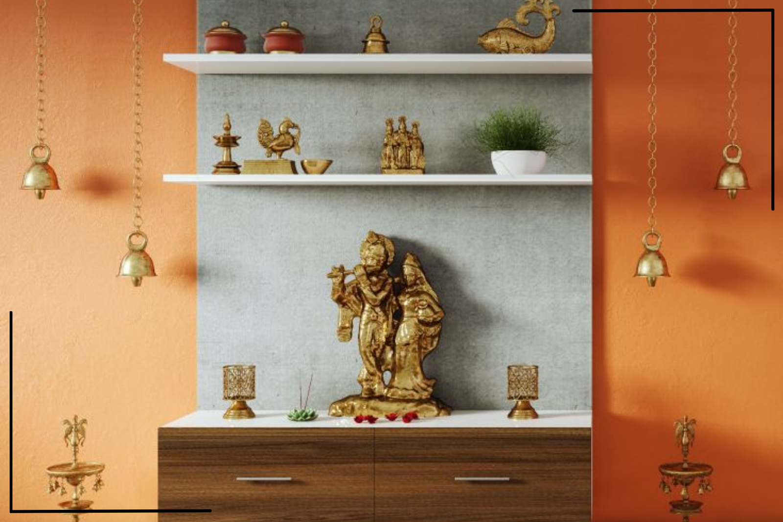 Open Mandir Design