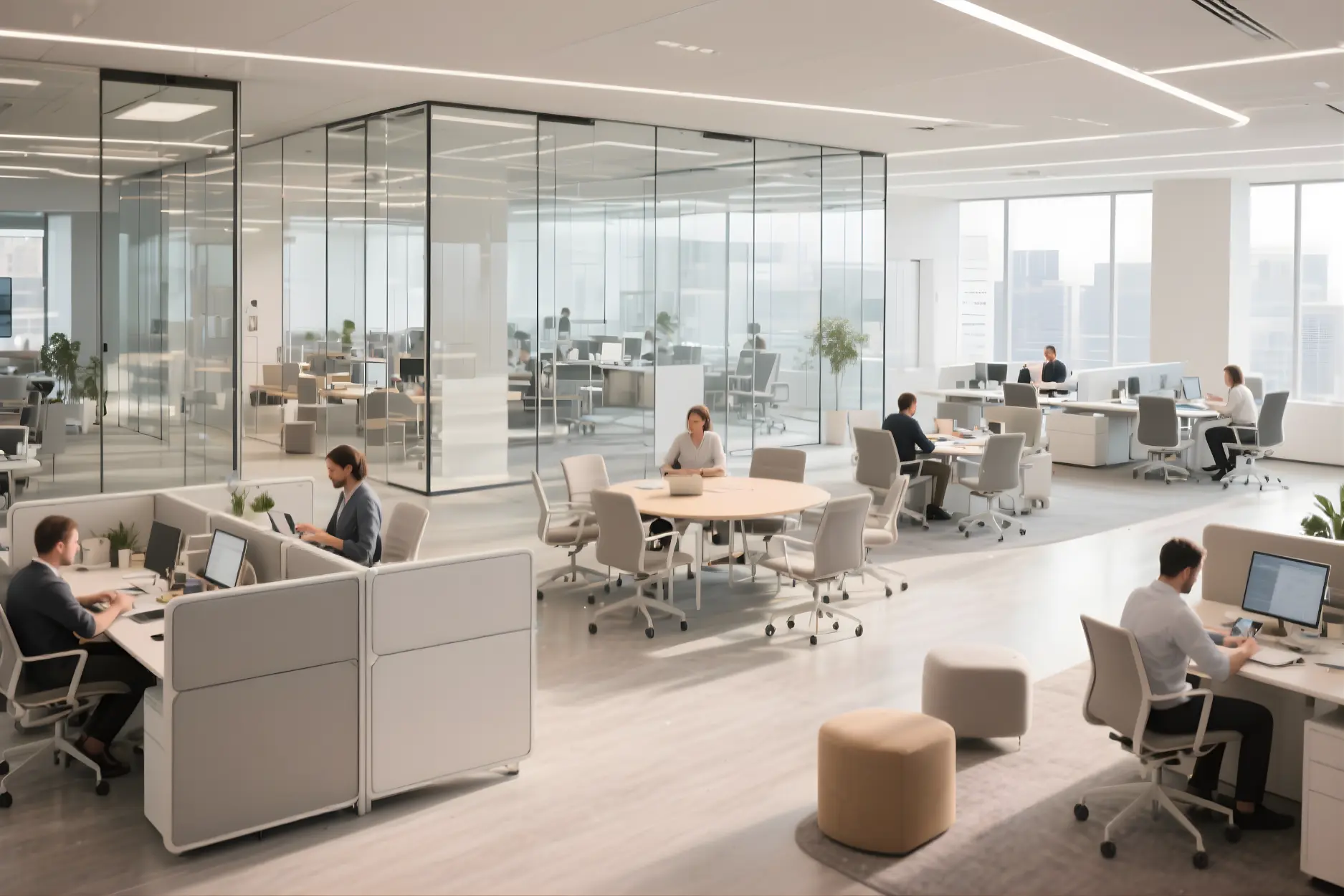 open and flexible office