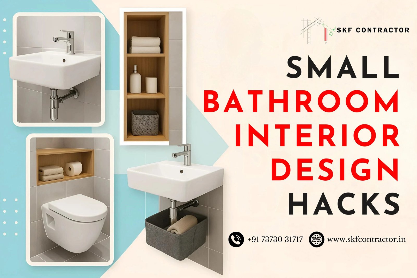 Small Bathroom Interior Design Hacks