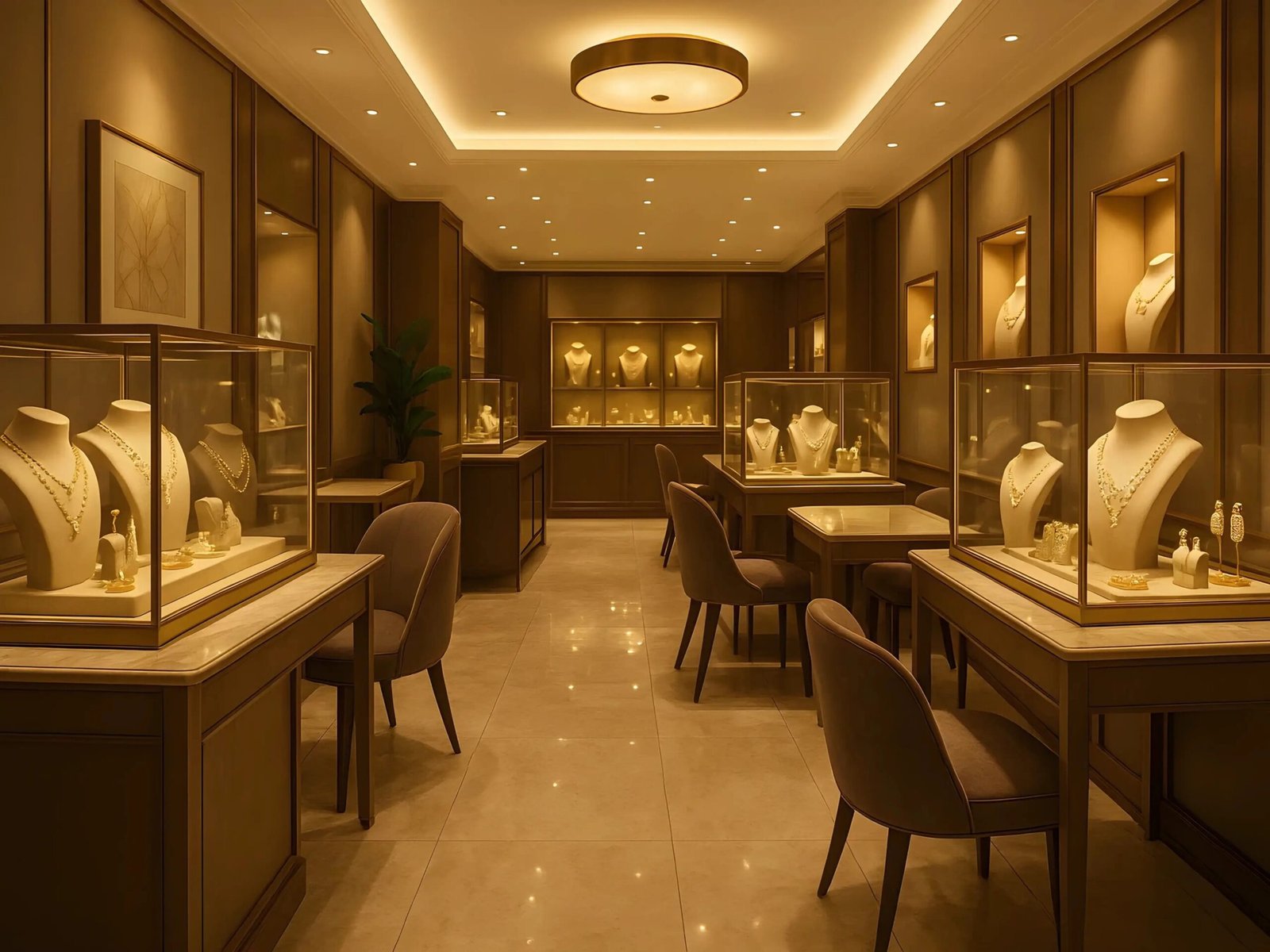Small Jewellery Shop Interior Design