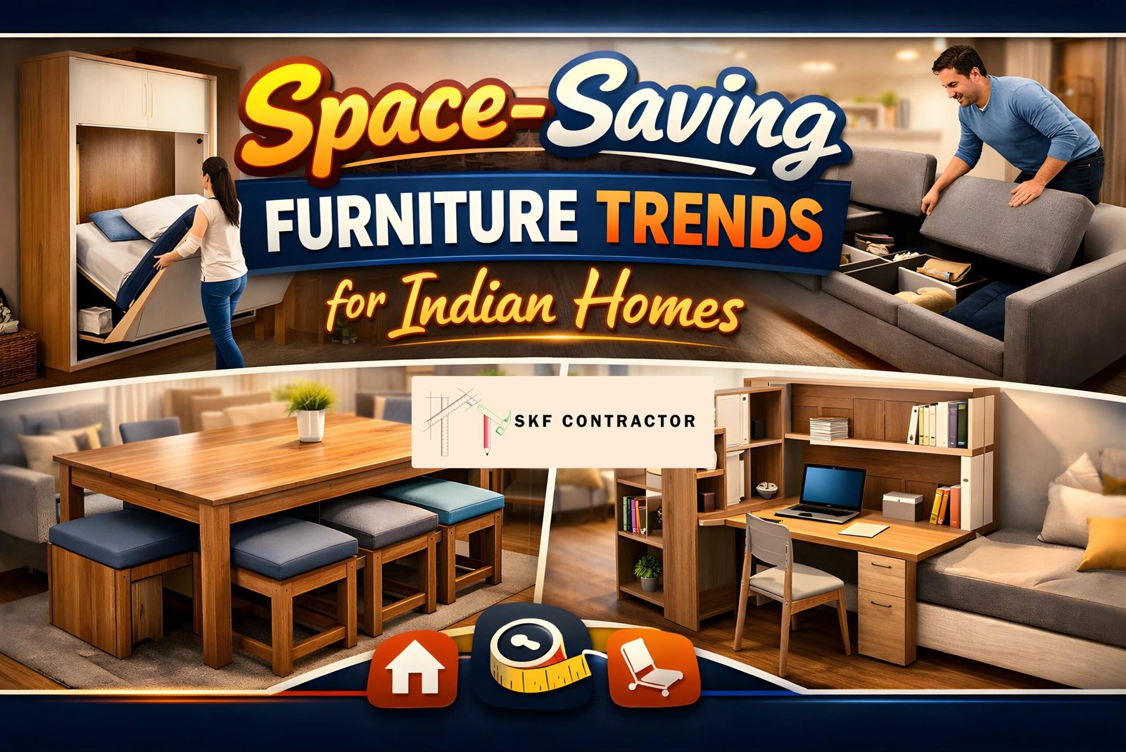 Space-Saving Furniture Trends for Indian Homes