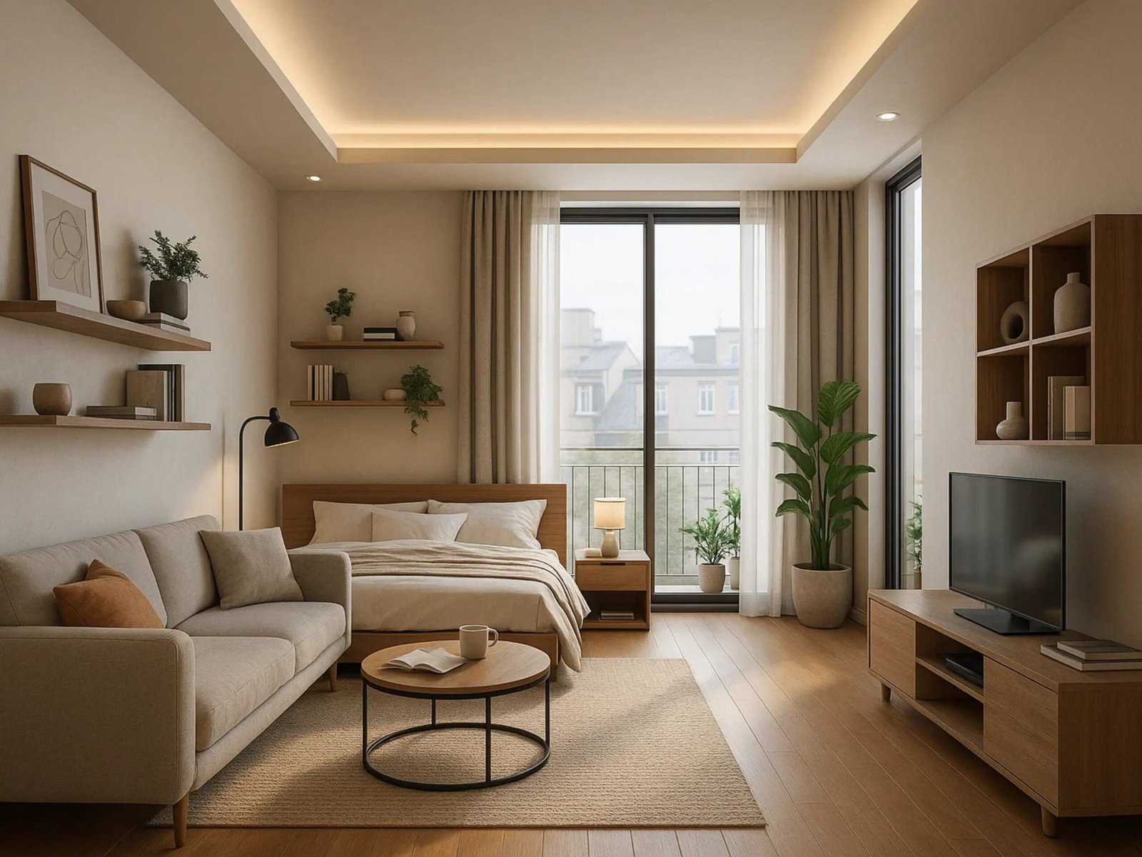 Studio Apartment Interior Design