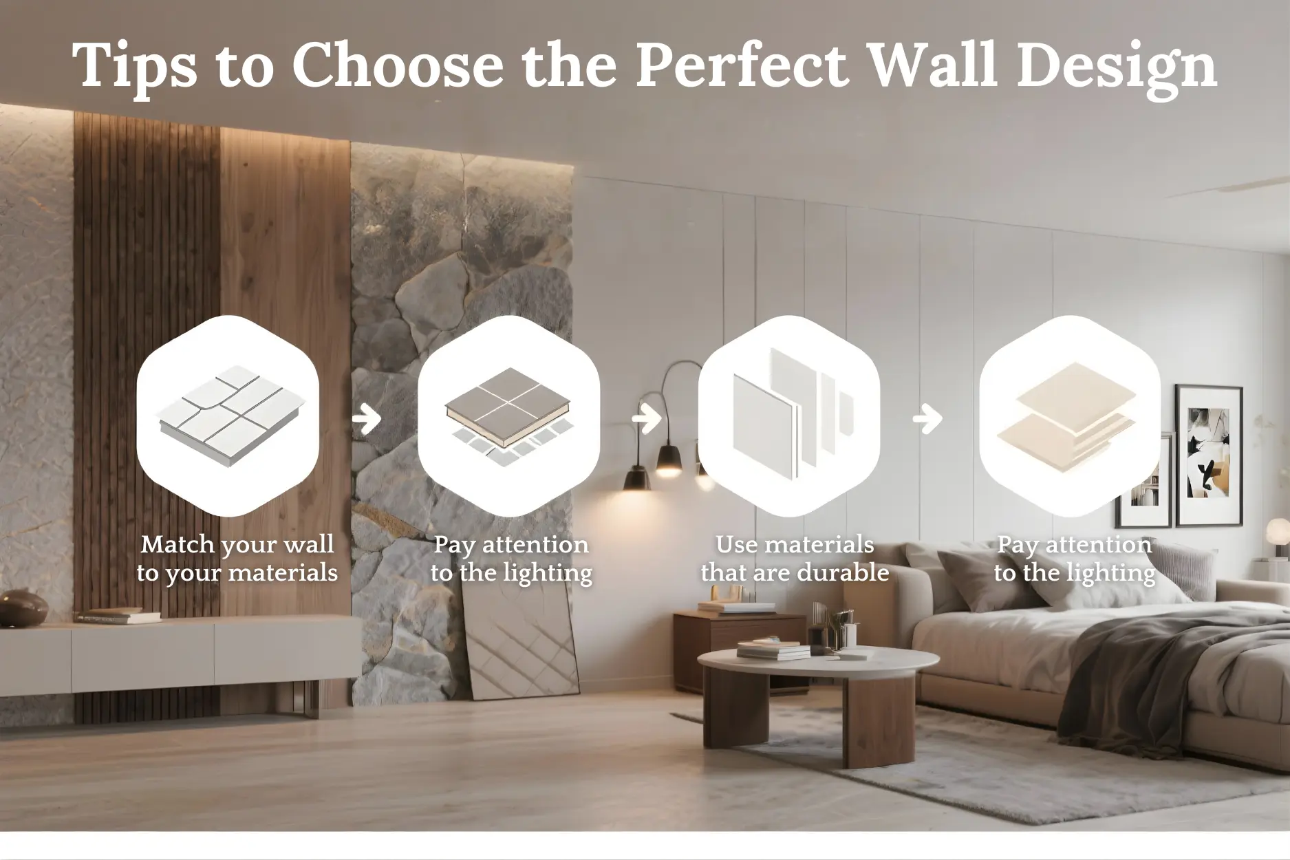 tips to choose wall design