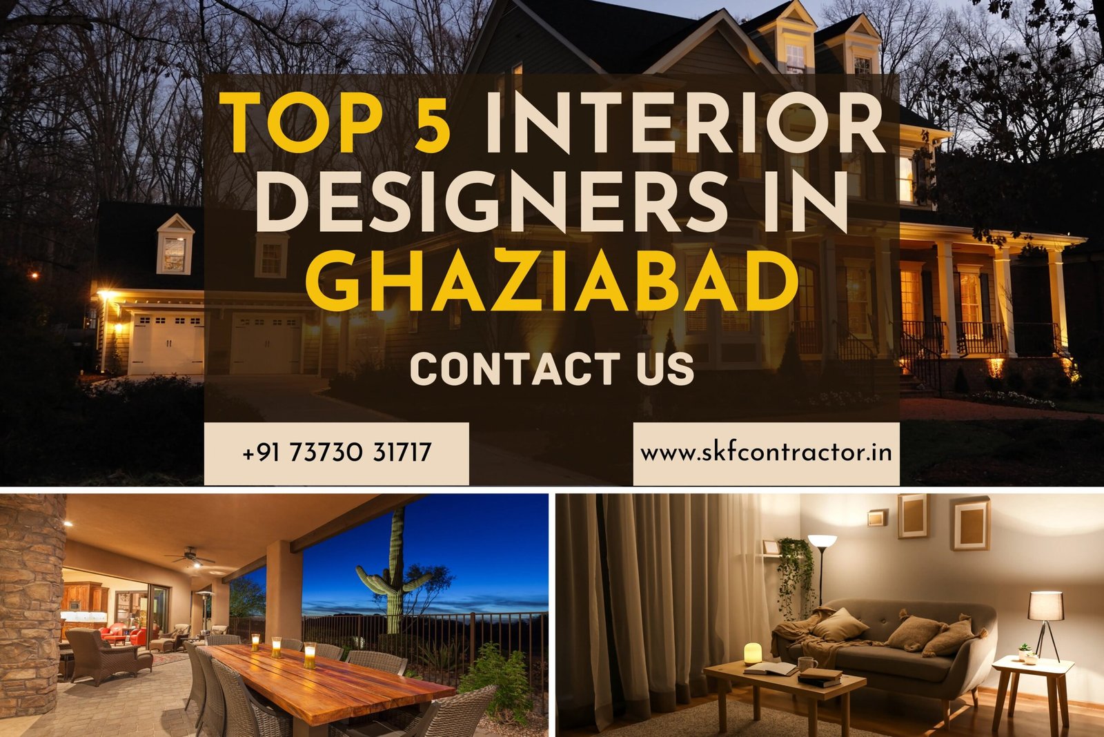 Top 5 Interior Designers in Ghaziabad