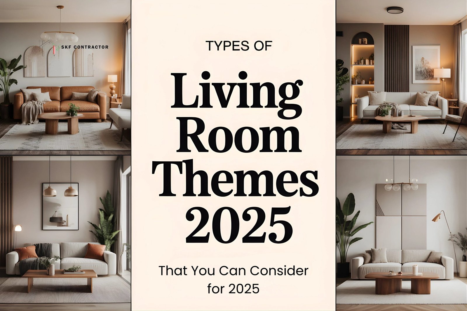 Types of Living Room Themes