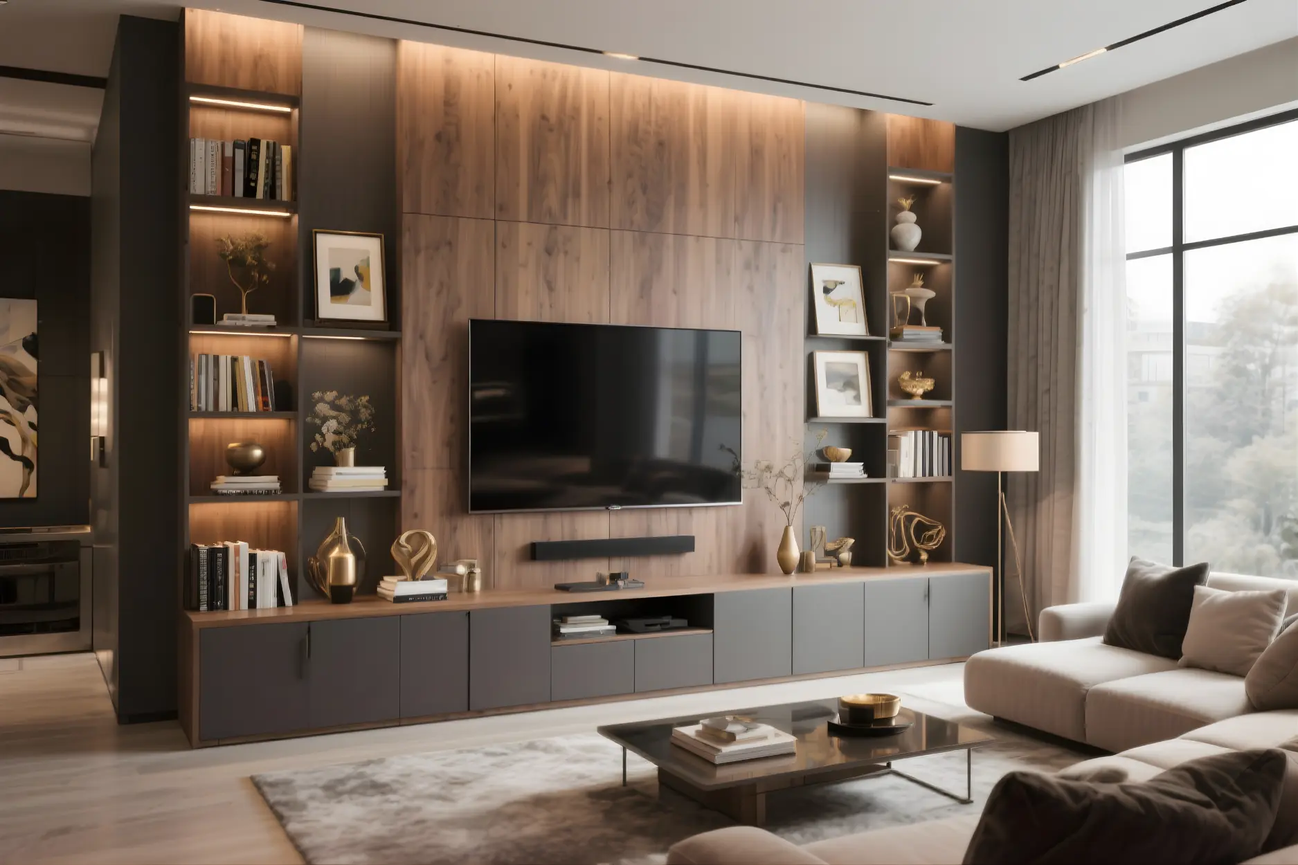 wall to wall entertainments units