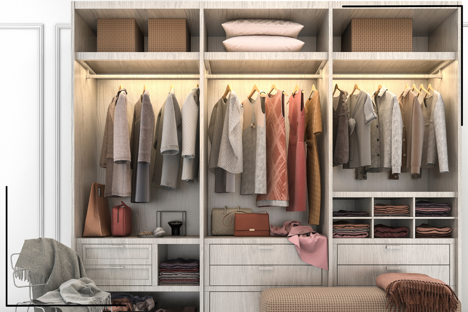 Multi-Function Wardrobe Design