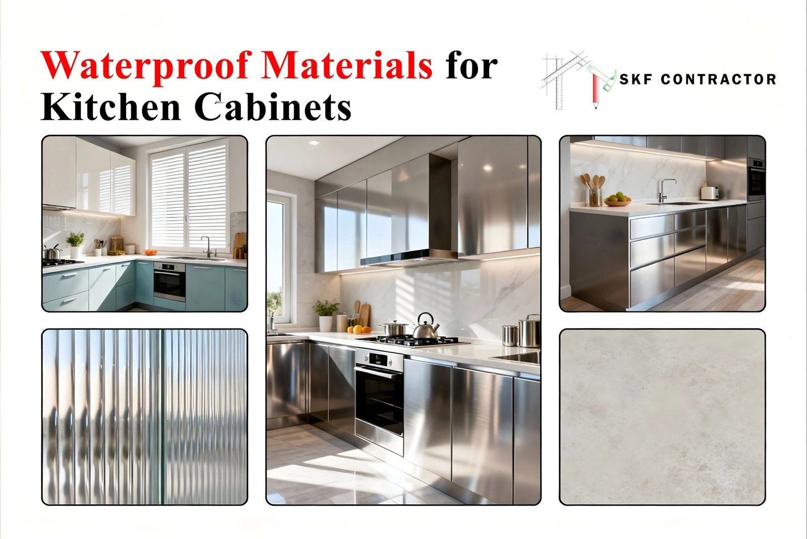 Waterproof Materials for Kitchen Cabinet